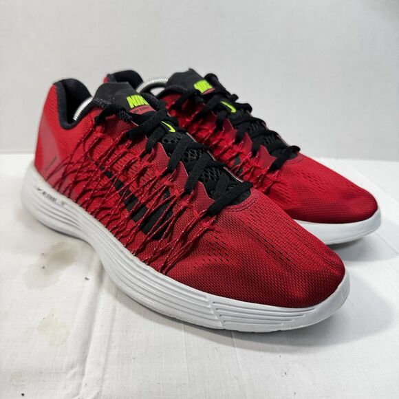 Nike Luna Racer 3 Men's Size 8.5 Running Shoes Red Comfort Lightweight Trainers - Picture 1 of 14